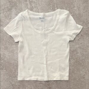 Brandy Melville John Galt White Shirt